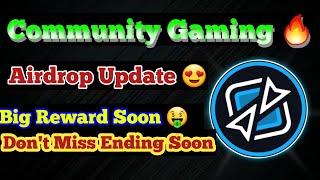 CommunityGamingAirdropUpdate||$CGX Launch Date || Free $300 Airdrop || Community Gaming Airdrop 