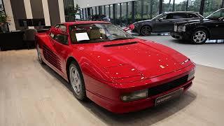 A unique Ferrari Testarossa Monospecchio & Monodado 512 TR rear lights walkaround Autotron Exclusive