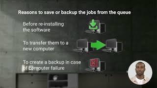 Saving And Restoring Jobs In Digital Factory