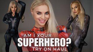 Cosplay Bodysuit Try On Haul | Dive into the World of Superheroes with 5 Stunning Bodysuits!