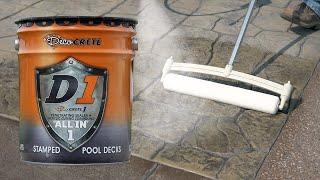 Deco-Crete D-One Sealer!