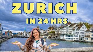 One Day In Zurich Switzerland | Top Things To Do In Zurich in 24 Hours Solo Travel Guide