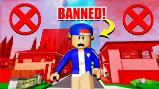 I Got BANNED From EVERY HOUSE In BROOKHAVEN...(Roblox Brookhaven RP)
