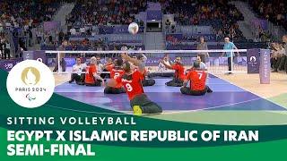 Egypt X Islamic Republic of Iran - Men's Semi-final | Sitting Volleyball - Paris 2024 Paralympics