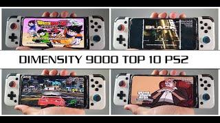 AetherSX2 PS2 Emulator I TOP 10 PS2 Games for Android 2023 I Dimensity 9000