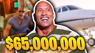 Inside Dwayne Johnson's Gulfstream G650 Private Jet!