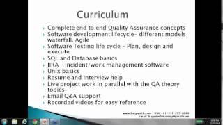 QA Online Training | QA Testing Tutorials for Bebinners | QA Training In USA