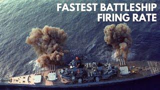 Which Battleship Could Fire Its Guns Fastest?