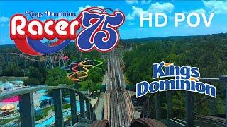 Racer 75 (North & South HD POV) - Kings Dominion [Front & Back Row]