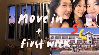 이사일기 • 개강일기 @ usc | move-in & first week diaries | ep. 45 