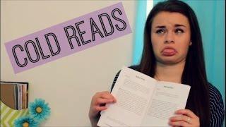 Cold Reading Audition Tips!