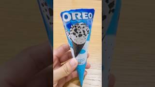 NEW Nestle’s OREO Ice Cream with Actual OREO Cone! Let’s try it! #asmr #oreo #icecream