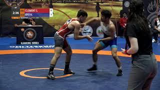 1/4 GR - 67 kg: S. CLEMENT (FRA) v. H. RYU (KOR)