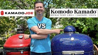 Komodo Kamado vs Kamado Joe - An In Depth Look at Both | Rum and Cook