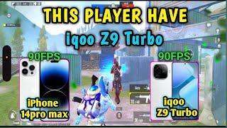 IPHONE 14PRO MAX VS IQOO Z9 1V1 BATTLE 90fps VS 60 fps