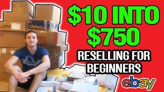 How I Turned $10 Into $750 Reselling Products on Amazon FBA