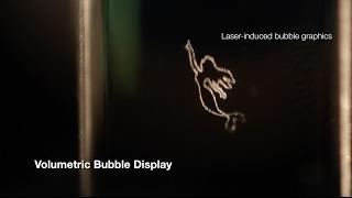 Volumetric Bubble Display