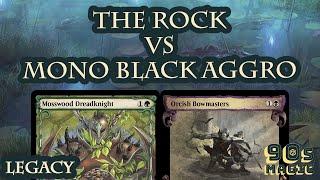 The Rock Golgari Midrange vs Mono Black Aggro [MTG Legacy]