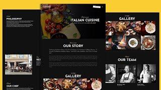 HTML & CSS Restaurant Website Tutorial: How to Build a Fully Responsive Site from Start to Finish