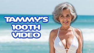 Tammy's 100th Video | Natural Older Woman Over 60 Charmingly Dressed