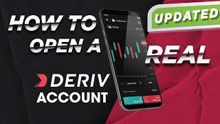 How To Open A Real Deriv Account Plus MetaTrader 5 link (UPDATE 2024)