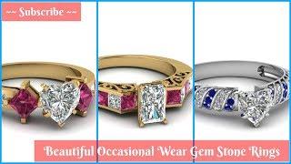 Beautiful Occasional Wear Gem Stone Rings | PhoeniX GuyzZ Fashions