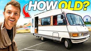 24hrs Overnight in £6000 CLASSIC Retro German Motorhome