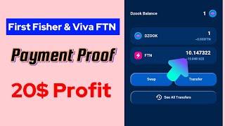 First Fisher And VivaFtn 20$ Withdraw Proof | How To Withdraw Money From First Fisher And Viva FTN