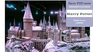 See Hogwarts in the Snow- Harry Potter Studio Tour London!