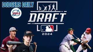 Dodgers 2024 Draft Analysis, Draft Pick Breakdowns & More