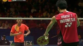 Lin Dan v T.Hidayat |MS- QF| Yonex All England Open Badminton Champ. 2012