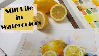 Still life watercolor tutorial