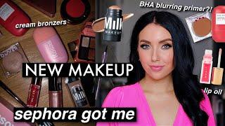 huge SEPHORA TRY ON haul...WHAT'S  & what to PASS on // new makeup launches