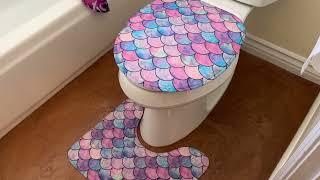 3 Piece Bathroom Rug Set Showcase