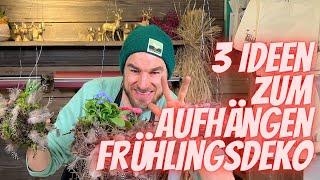 Frühlingsdekoration selber machen  – 3 kreative DIY-Ideen für drinnen & draußen