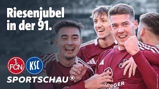 1. FC Nürnberg - Karlsruher SC Highlights 2. Bundesliga, 18. Spieltag | Sportschau Fußball