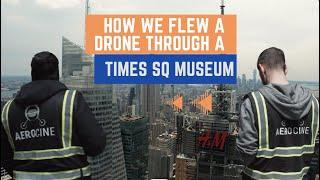 Museum Drone Tour - Behind the Scenes - RiseNY AEROCINE Films