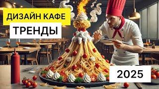 ДИЗАЙН КАФЕ 2025 ! Тренды в кафе 2025 ! Тренды общепита 2025