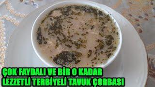 Nefis ve Lezzetli mi Lezzetli Terbiyeli Tavuk Çorbası Tarifi !!!