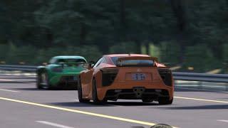 Assetto Corsa - Lexus LF-A vs Porsche Carrera GT - Yatabe Test Track - Download