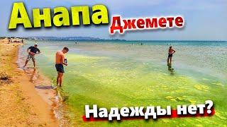 #Анапа - ДЖЕМЕТЕ ЖАРА +32! КУПАНИЕ В КАНАЛИЗАЦИИ ИЛИ В МОРЕ - ГДЕ ЛУЧШЕ?