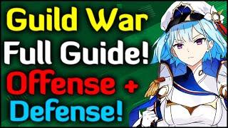 How to Create Guild War Setups! Offense & Defense Full Guide!