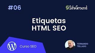 Principales etiquetas HTML para SEO | Curso SEO para WordPress