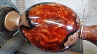 Woodturning - The Phoenix Egg