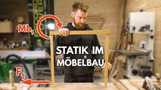 Stabile Möbel bauen mit ein wenig Statik-Kenntnissen