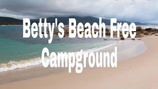 Betty's beach free campground Albany Western Australia