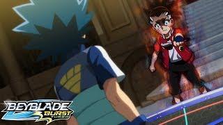 BEYBLADE BURST TURBO Episode 28 : Valt vs Aiger!