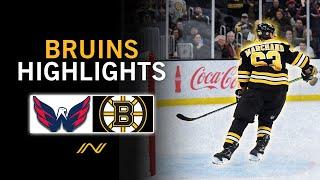 Bruins Highlights: Boston Makes Statement Against Washington Before Holiday Break