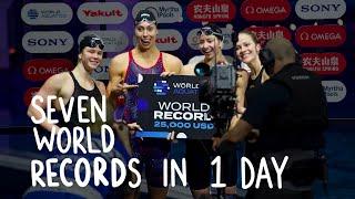 7 World Records on Day 1 of World Championships