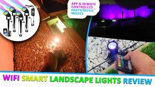 Smart Smart Backyard Lights for outdoor lighting in winter and summer - Wifi Smart Spotlights Review